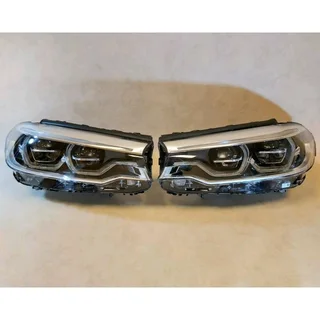 Bmw G30 G31 F90 Adaptive Led Headlights Set Ahl Icon Light Lh &amp; Rh