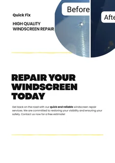Windscreen chip repairs