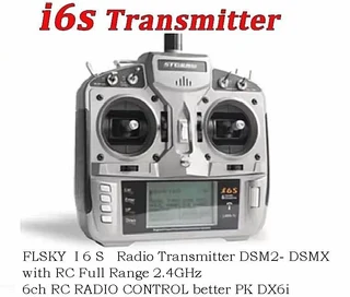 R2295 FLSKY i6S rc plane Radio Transmitter DSM2 with RC Full Range 2.4GHz 6ch RC RADIO.