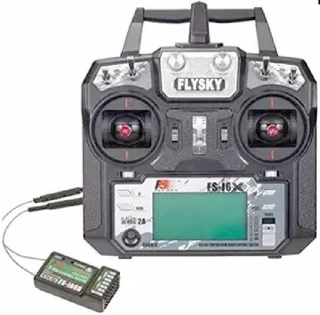 FlySky i6X 10ch Radio with Receiver R1549 NEW.