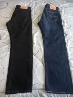 1 Levis 501 &amp; 1 Levis 505 Jeans Size 34