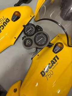 Ducati 750ss fairing, lights &amp; Instraments