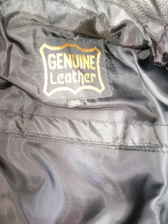 Genuine leather jacket