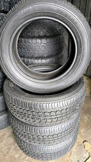 Fairy used 265/55 R19 Dunlop grandtrek AT30 Tyres.