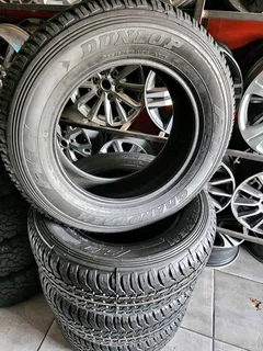 Brand new 265/60 R18 Dunlop grandtrek AT25 tyres
