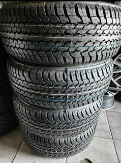 Brand new 265/60 R18 Dunlop grandtrek AT25 tyres