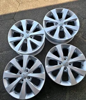 15&#34; Kia Rio mags (4×100pcd)