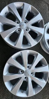 15&#34; Kia Rio mags (4×100pcd)