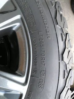 17&#34; Toyota Hilux Legend , GD-6/ Fortuner wheels.