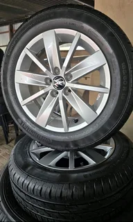 Brand new 185/60 R15 VW Polo wheels are available.