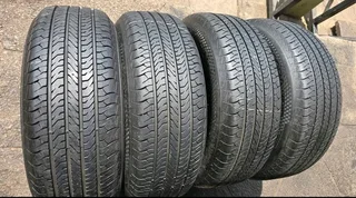 Fairly used 215/60 R17 Apollo tyres.