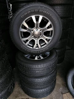 18&#34; Ford Ranger Wildtrak / Everest mags and tyres.