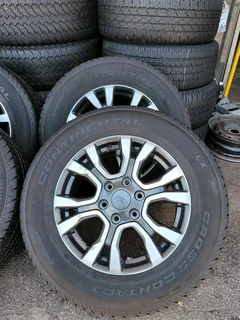 18&#34; Ford Ranger Wildtrak / Everest mags and tyres.