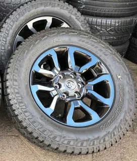18" GD-6 Toyota Hilux Legend RS Rims &amp; Tyres.