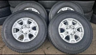 16" Ford Ranger mags and tyres.