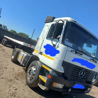 Merc 1835 Across 2002 + dbl axle trailer / Merc 1835 Axor 2004 + dbl axle trailer