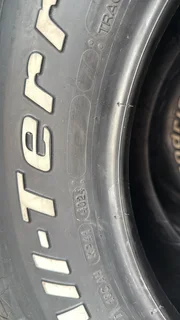 265/70 R17 BFgoodrich All-terrain A/T ko3