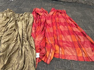 Curtains, rods, pelmets