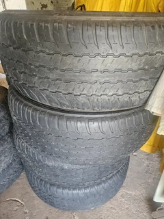 Used tyres to fit Hilux, set of 4 for sale