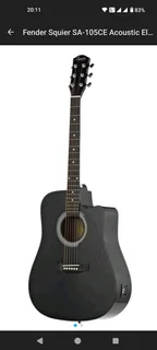 Fender Semi acoustic guitar &amp; amp for sale