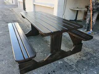 Picnic benches