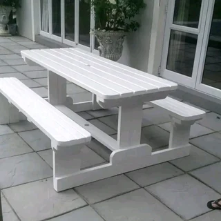 Picnic benches