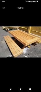 Indoor and outdoor benches