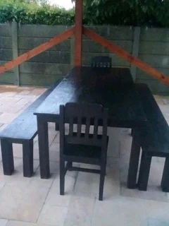 Table and chairs