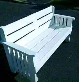L shape benches