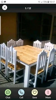 Table and chairs