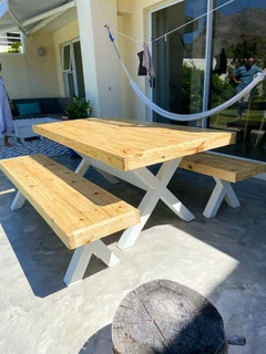 Indoor and outdoor benches