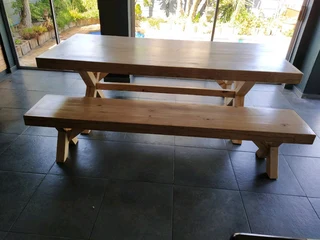 Indoor and outdoor benches