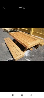 Indoor and outdoor benches