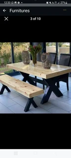 Indoor and outdoor benches