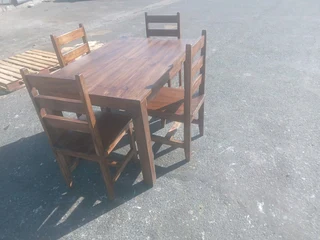 Table and chairs