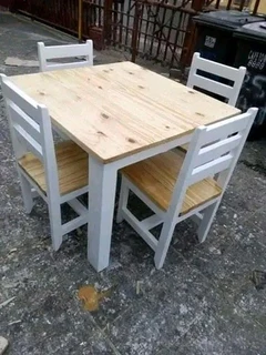 Table and chairs