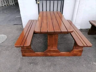 Picnic benches