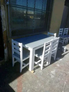Table and chairs