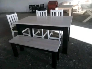 Table and chairs
