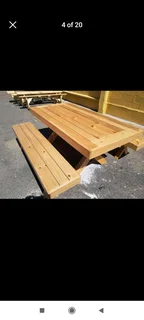 Indoor and outdoor benches