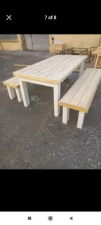 Indoor and outdoor benches