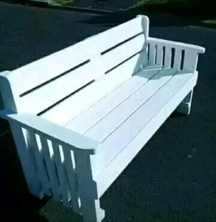 L shape benches