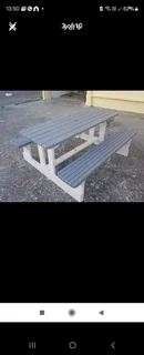 Picnic benches