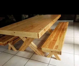 Indoor and outdoor benches