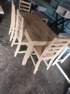 Table and chairs