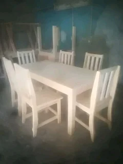Table and chairs
