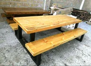 Indoor and outdoor benches