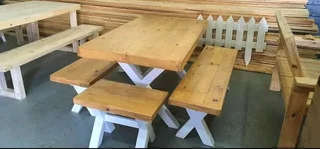 Indoor and outdoor benches