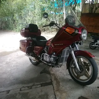 Honda goldwing motorbike