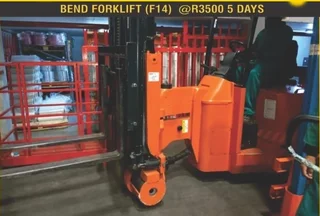 How to operate a fork lift.
